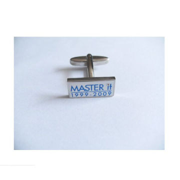 Personalizado mestre metal abotoaduras Square Cufflink (GZHY-XK-005)